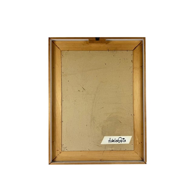 Amleto Dalla Costa, Original Serigraph Framed, Milan Italy 1980s For Sale - Image 6 of 10