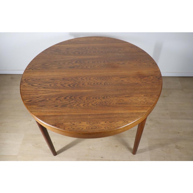 Danish Extendable Table in Rosewood by Harry Ostergaard for Randers Møbelfabrik, 1960 For Sale - Image 14 of 18