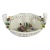 1930’s Italian Renaissance Revival Nove Rose Hand Painted Serving Bowl With Cherubs Made in Italy Nova Rose For Sale