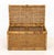 Chinese Brass Mounted Woven Wicker Chest For Sale - Image 4 of 9