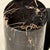 Small Side Table in Black Petrified Wood with Beige Striations For Sale - Image 12 of 18