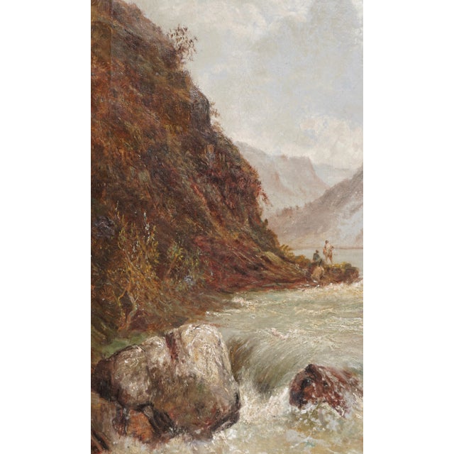 Alfred De Breanski Sr. “A Pole In The Highlands” Realism Seascape Late 19th Century For Sale In Dallas - Image 6 of 11