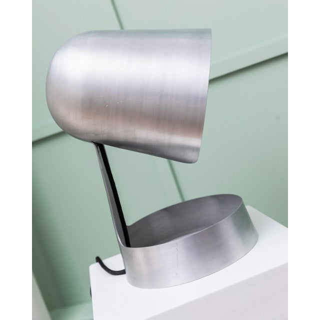 Vintage Aluminium Lamp by Dominik Hehl For Sale - Image 6 of 11