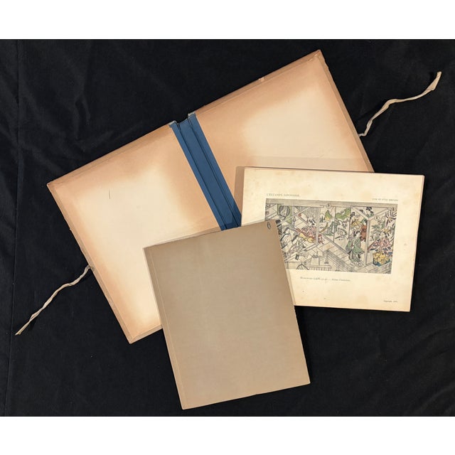 Japanese Prints by 17th & 18th Century Artists, Collected by Gaston Migeon, Louvre Museum Curator, 1923 Vol 1 For Sale - Image 18 of 18