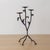 1950s Pair of French Iron Candlesticks For Sale In Los Angeles - Image 6 of 10