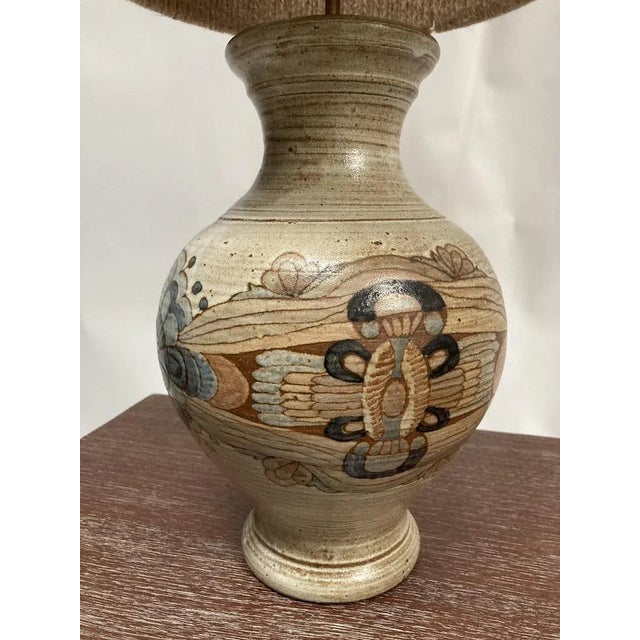 Ceramic Lamp from Fievet, 1970s For Sale - Image 4 of 6