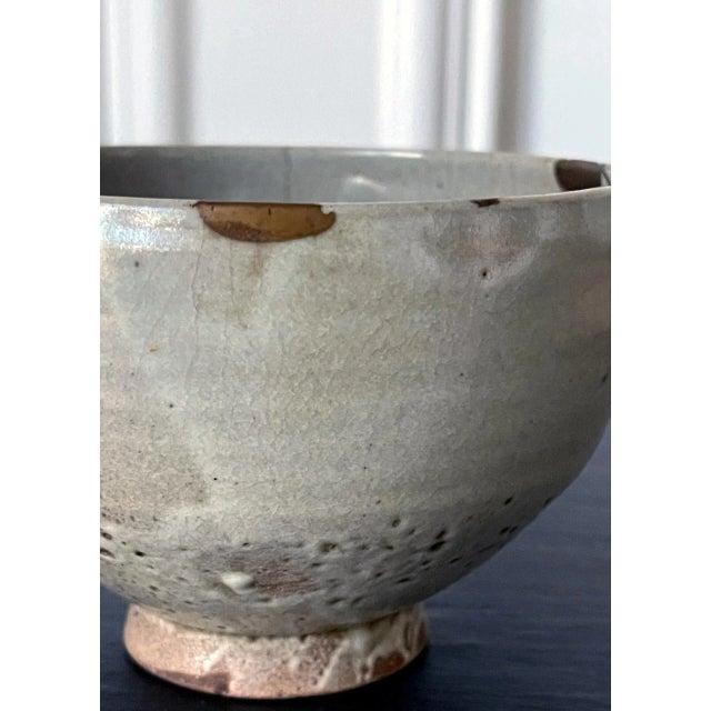 Antique Korean Ceramic Gohon Chawan Tea Bowl Joseon Dynasty For Sale - Image 11 of 13