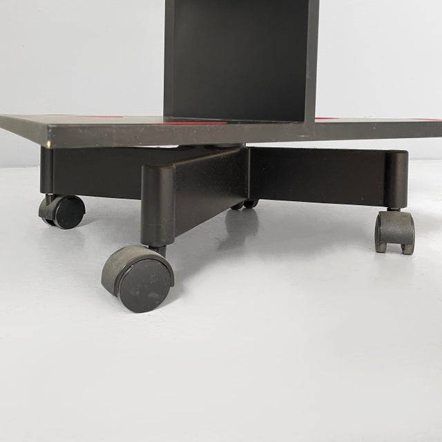 Italian Modern Revolving Bookcase by Anna Castelli Ferrieri for Kartell, 1980s For Sale - Image 16 of 18