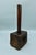 Early 19th-C English Wooden Mallet – Square Base For Sale - Image 4 of 7