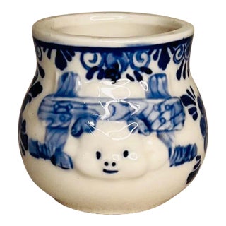 Delft Blue Toothpick Holder For Sale