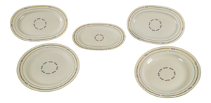 Vintage Porcelain Tableware, 1955, Set of 5