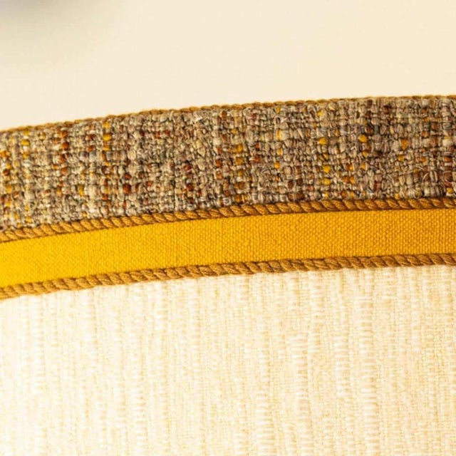 Ceramic Brown Ceramic Floor Table Lamp by R. Houben, 1970 For Sale - Image 7 of 10