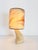 Beige Arts & Crafts Style Brutalist Natural Stone Table Lamp, 1970s For Sale - Image 8 of 16