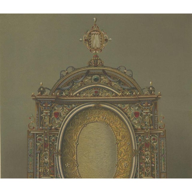 Paper Bavarian Altars Architectural Triptych, 1874, Set of 3 For Sale - Image 7 of 15