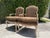 A well-built pair of vintage Fairfield bergere lounge chairs in the Louis XV taste. These chairs feature carved hardwood...