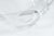 Abstract Steuben Signed Clear Crystal Glass Boat Shaped Bowl For Sale - Image 3 of 6