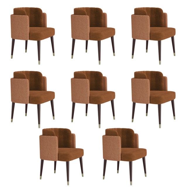 Anita Dining Chairs by Ottiu, Set of 8 For Sale - Image 11 of 11