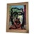 1970s Peter Keil Portrait Painting Abstract Street Scene For Sale