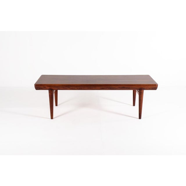 Vintage Rosewood Coffee Table by Johannes Andersen for CFC Silkeborg, 1960s For Sale - Image 15 of 18