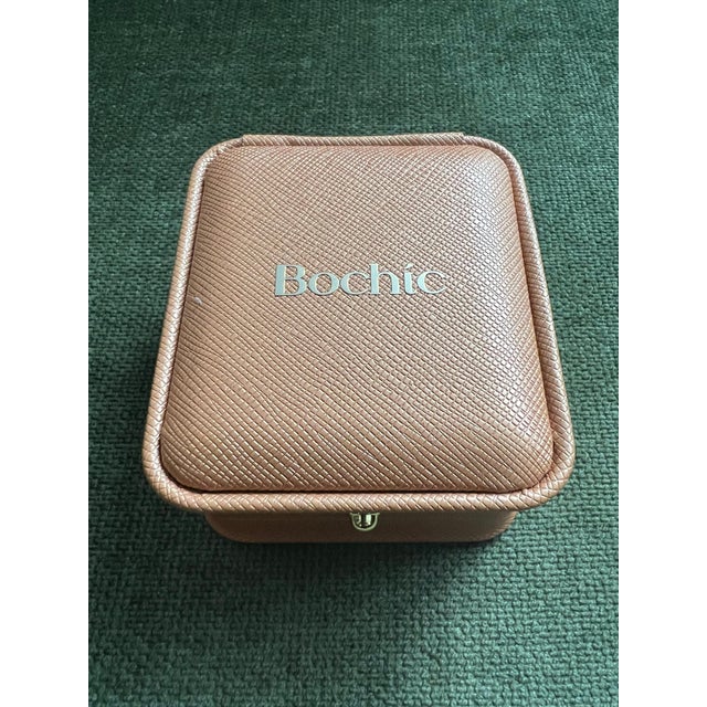 Ruby Red Bochic "Orient" Ruby & Green & Yellow Sapphire Earrings Set 18K Gold & Silver For Sale - Image 8 of 18