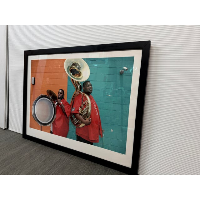 American Elsa Hahne “Hot Eight Bass Section, Nola” Photograph, Signed + Numbered 2 of 5 For Sale - Image 3 of 12