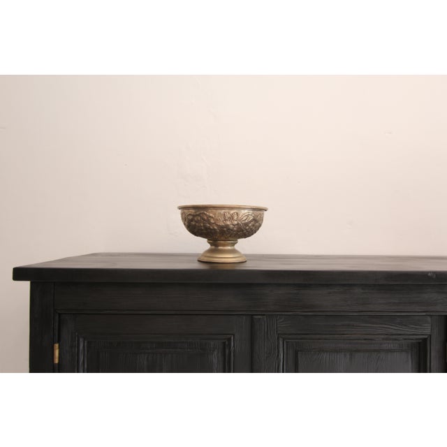 Early 20th Century Silver-Plated Brass Fruit Bowl, 1920s For Sale - Image 3 of 18