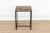 Modern Modern Iron & Inlaid Wood Side Table For Sale - Image 3 of 8