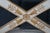 Wood Vintage Italian Neoclassical X-Form Curule Bench Stool Ottoman Attributed to Baker Furniture For Sale - Image 7 of 18