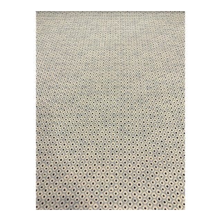 Thibaut - Pixie W73463 Modern Woven Blue Geometric Designer Fabric - 3 Yards For Sale