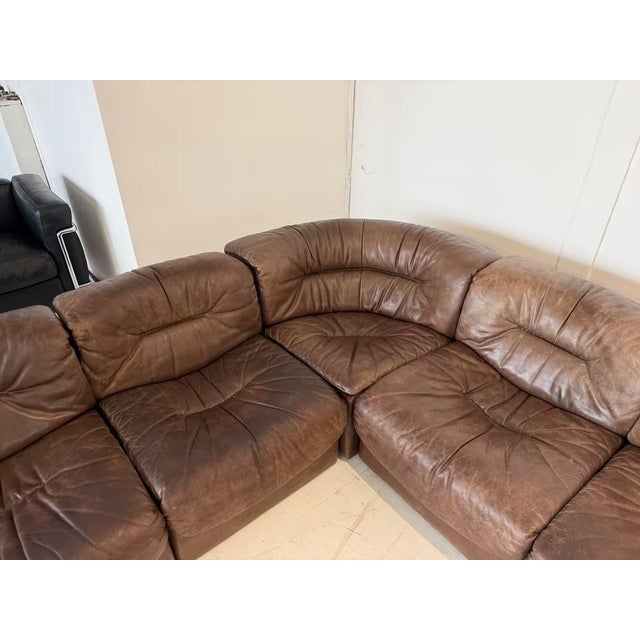 DS 14 Modular Chair Sofa from de Sede, Set of 7 For Sale - Image 6 of 18