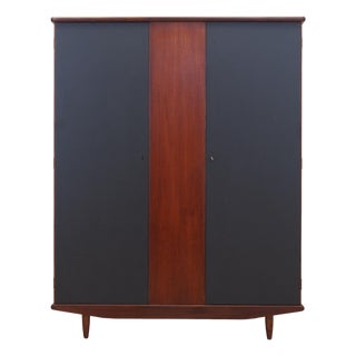 Vintage Danish Teak Wardrobe, 1960s For Sale