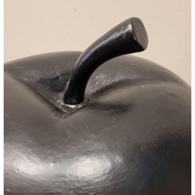 Apples in Black and White Ceramic, Italy, 1970s, Set of 2 For Sale - Image 13 of 18