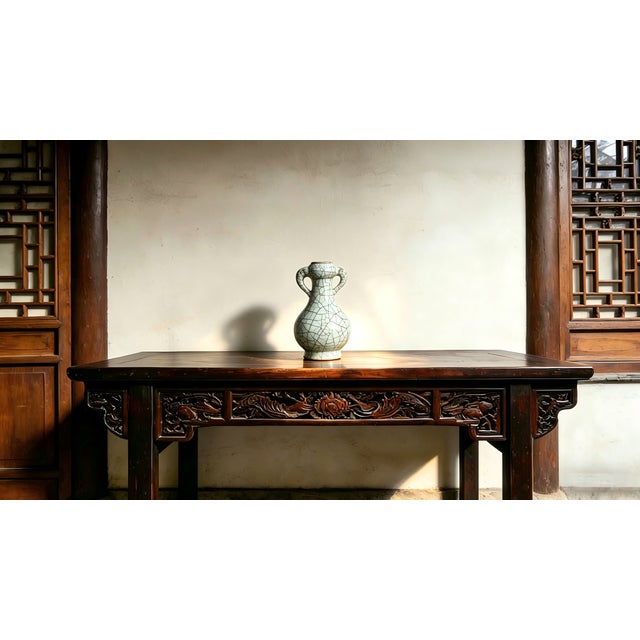 "W-11cm,H-24cm Experience the beauty and elegance of Chinese history with our Chinese Vintage Porcelain Handcrafted with...