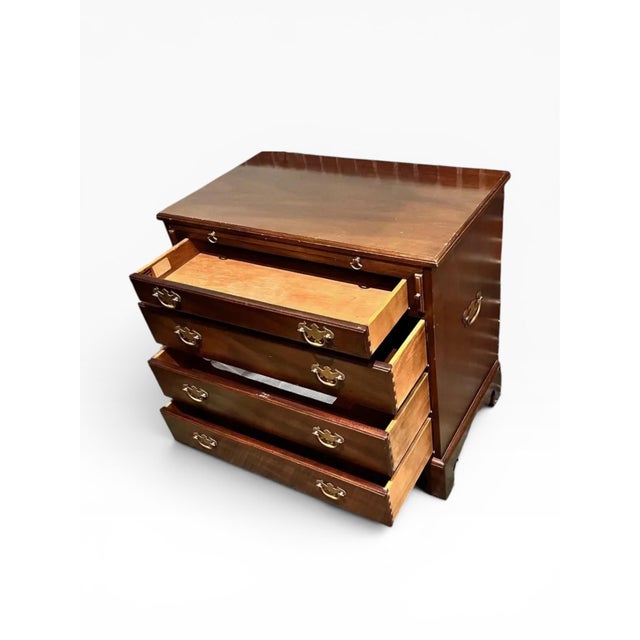 1980s 1970s Kittinger Furniture Company Chippendale Chest of Drawers For Sale - Image 5 of 12