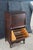 Antique Edwardian Mahogany Drop Front Secretary Filing Cabinet Console For Sale - Image 6 of 11