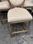 Restoration Hardware Barstools, Set of Three For Sale - Image 11 of 12