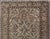 Mid 20th Century Vintage Persian Heriz Rug With Medallion Design in Brown Tone 4'1 X 5'6 For Sale - Image 5 of 12