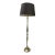 French Polished Brass Floor Lamp For Sale