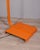 Vintage Space Age Italian Orange Metal and Acrylic Glass Floor Lamp, 1970s For Sale - Image 12 of 15