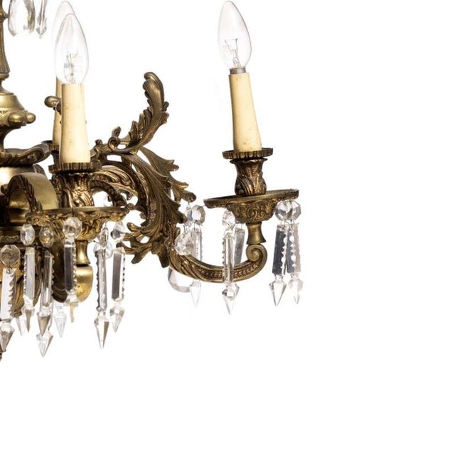 Ceiling Lamp in Bronze, Europe, 20th Century For Sale - Image 5 of 6