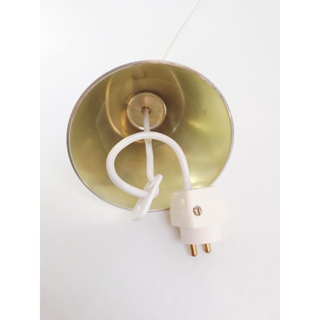 Brass T-724 Pendant Light from Markaryd, 1960s For Sale - Image 6 of 9