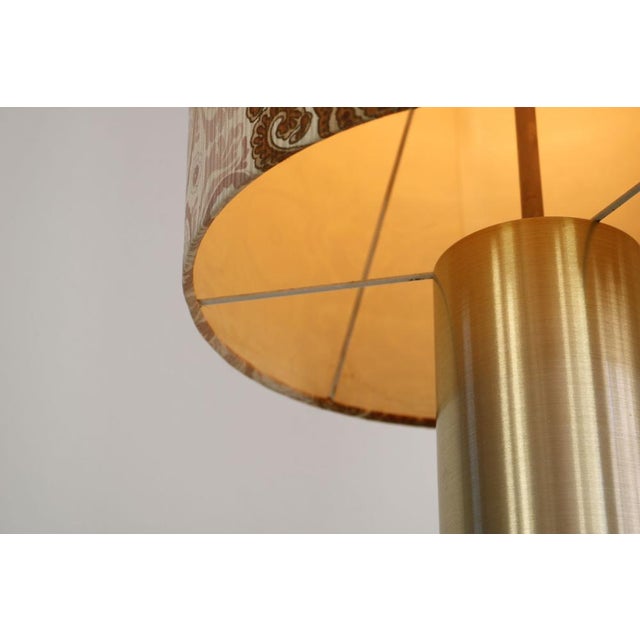 Brown Vintage German Floor Lamp from Doria Leuchten, 1970s For Sale - Image 8 of 14