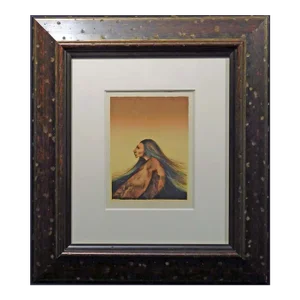 1980s Frank Howell Seasons Turning Original Color Framed Hand Signed #51