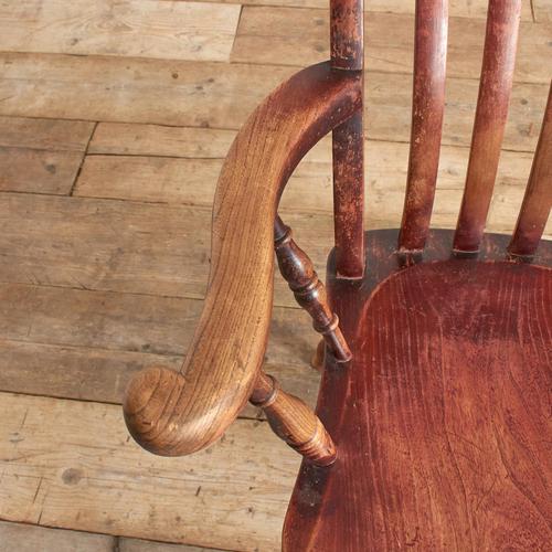 Antique Victorian Kitchen Chair For Sale - Image 10 of 12