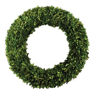 Boxwood Wreath 24" For Sale