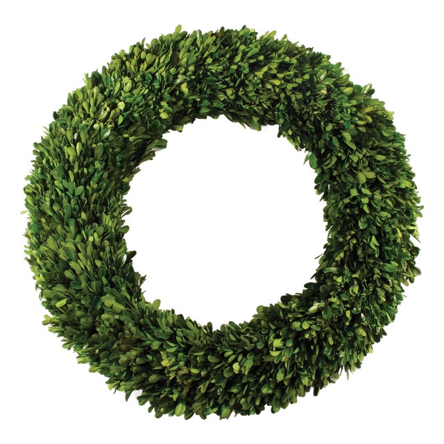 Boxwood Wreath 24" For Sale