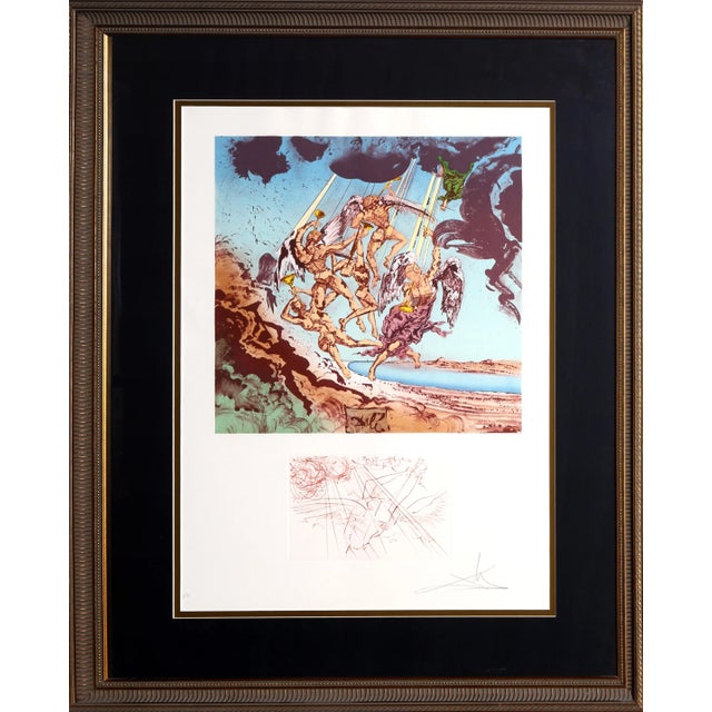 Drawing/Sketching Materials Return of Ulysses From Homage a Homere, Salvador Dalí For Sale - Image 7 of 7