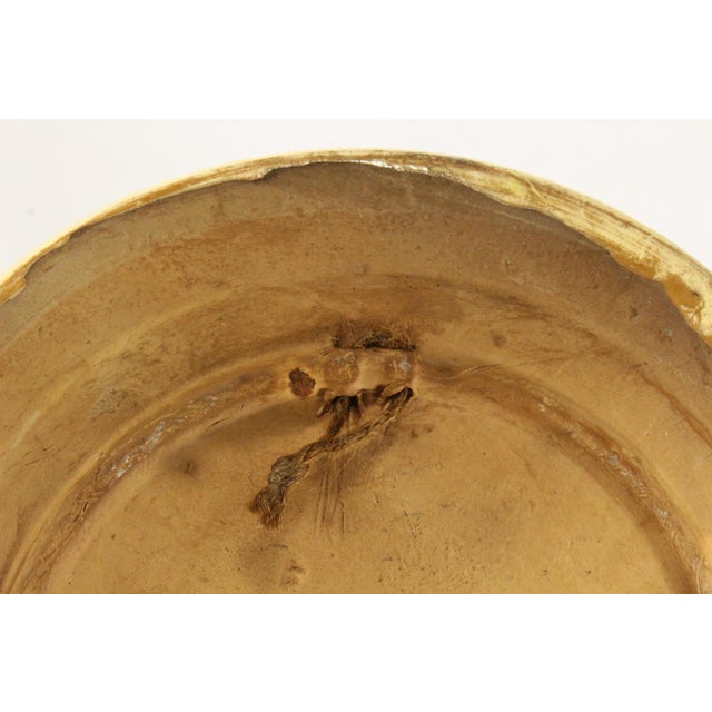 1930-40's Mexican Tlaquepaque Tonala Pottery Plate With Roosters For Sale - Image 11 of 15