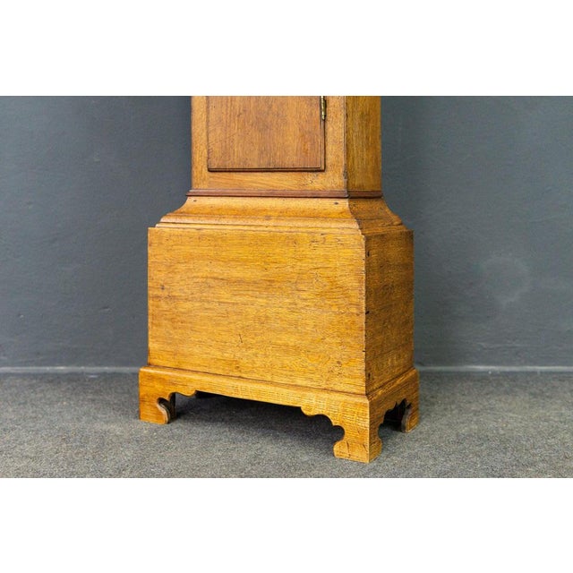 English Oak Grandfather Clock For Sale - Image 13 of 18