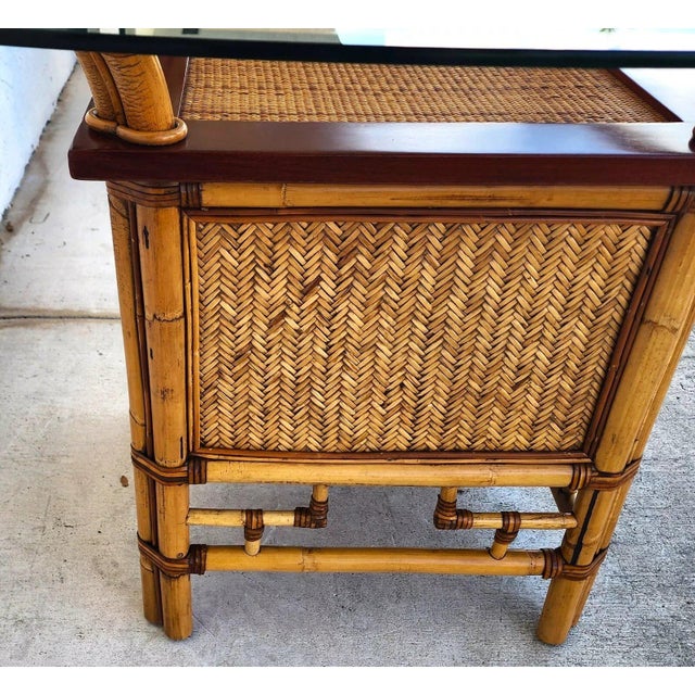 Bamboo Dining Set Custom Made For Sale - Image 12 of 12